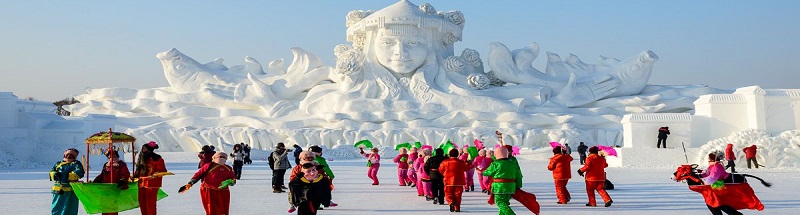 China: festival da neve e gelo, Harbin