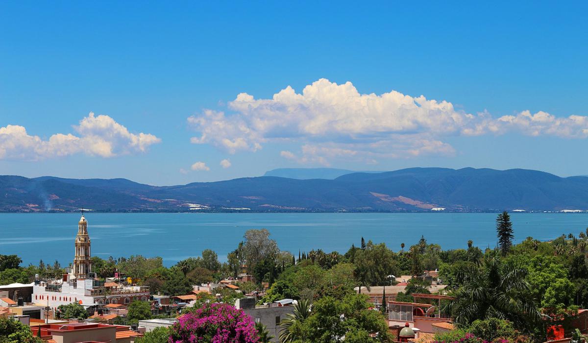 Vista para o Lago Chapala, Ajiijic