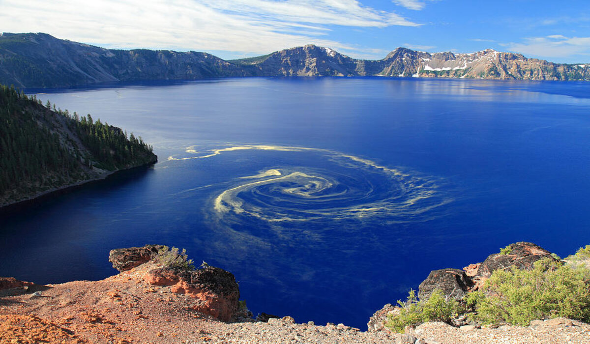 Giant Swirl Of Pollen