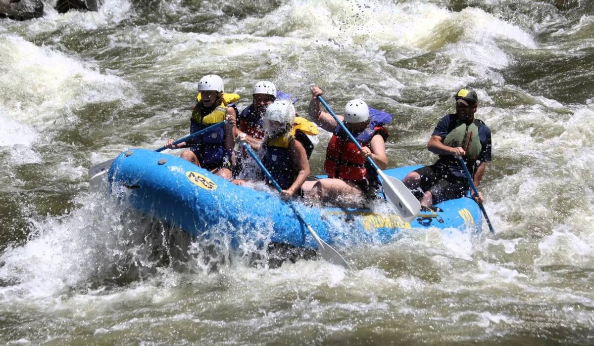 Rafting no Rio Pigeon