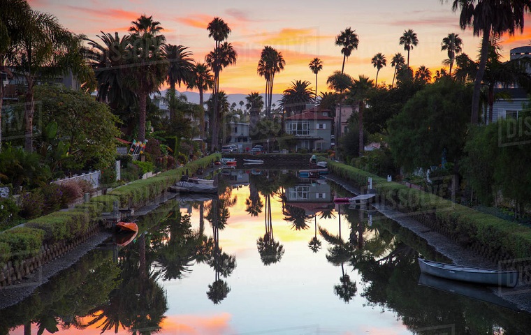 canal em Venice Beach