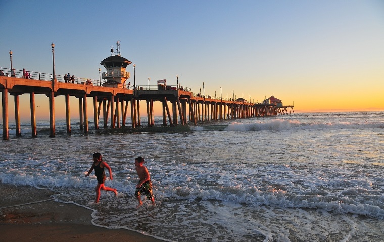 praia de Huntington