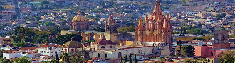 MÃ©xico: San Miguel de Allende, considerada uma das cidades mais bonitas do paÃ­s