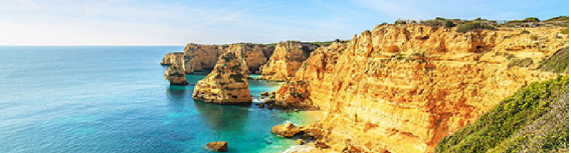 Portugal: Praia da Rocha PortimÃ£o